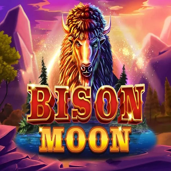 Bison Moon slot icon by Northern Lights Gaming, available at Slotmonkey Casino