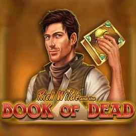 Book of Dead game by Play'n GO – logo hosted on Slotmonkey Casino
