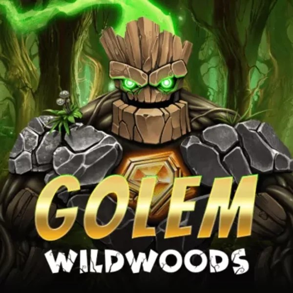 Golem Wildwoods logo by BF Games Slotmonkey Casino