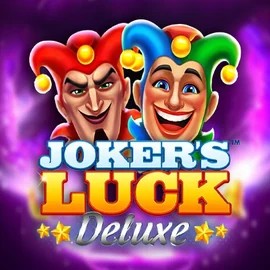 Jokers Luck Deluxe logo by Skywind Group at Slotmonkey Casino