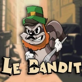 Logo of Le Bandit from Hacksaw Gaming at Slotmonkey Casino