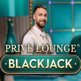 Privé Lounge Blackjack logo by Pragmatic Play at Slotmonkey Casino