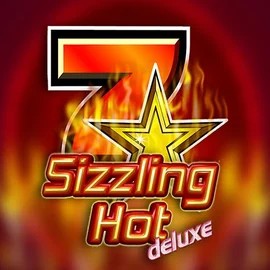 Sizzling Hot Deluxe logo by Novomatic at Slotmonkey Casino