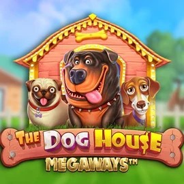 The Dog House Megaways slot logo by Pragmatic Play at Slotmonkey Casino