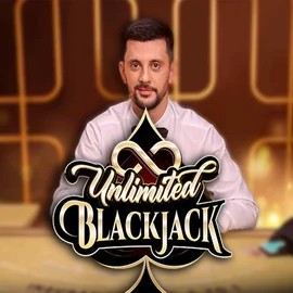 Unlimited Blackjack casino game by Ezugi – featured logo at Slotmonkey Casino